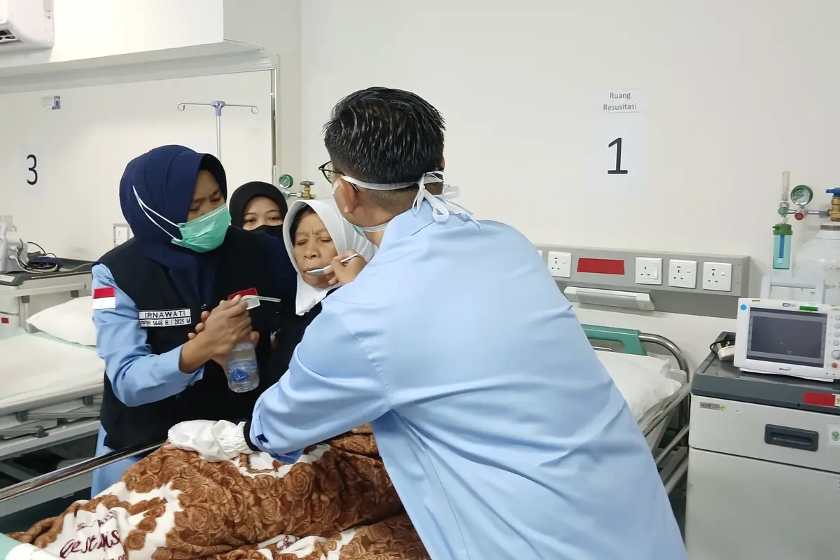 99 Jemaah Haji Indonesia Masuk Rumah Sakit karena Pneumonia, 1 Meninggal Dunia
