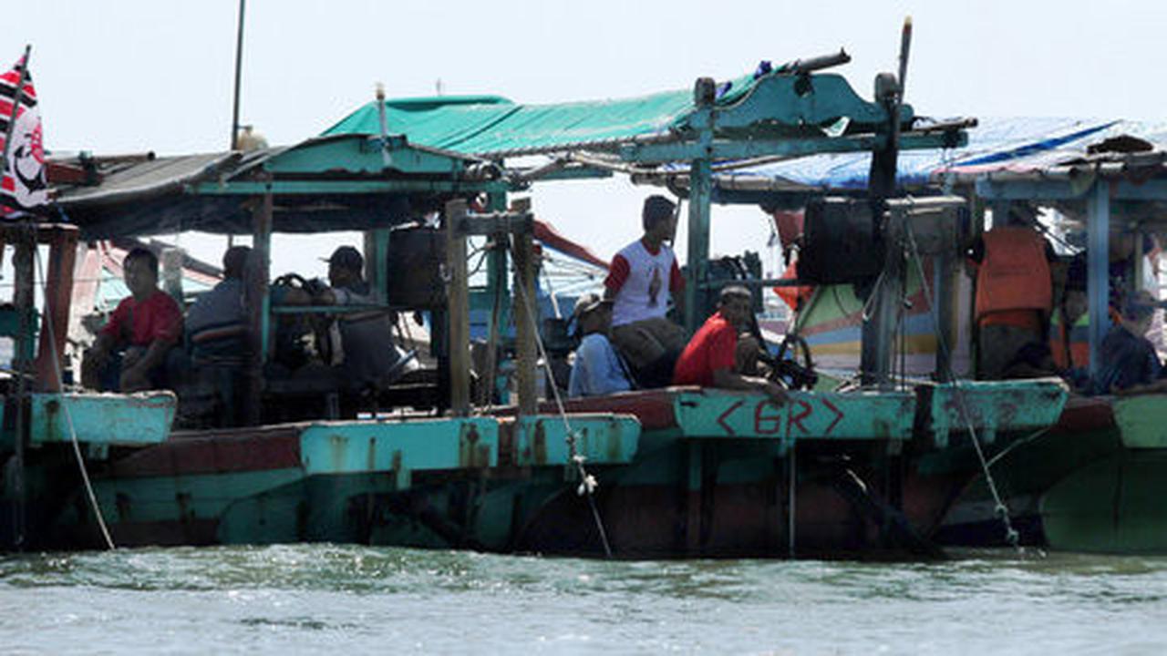 Polisi bekuk 7 nelayan tangkap ikan pakai bom di Pangkajene