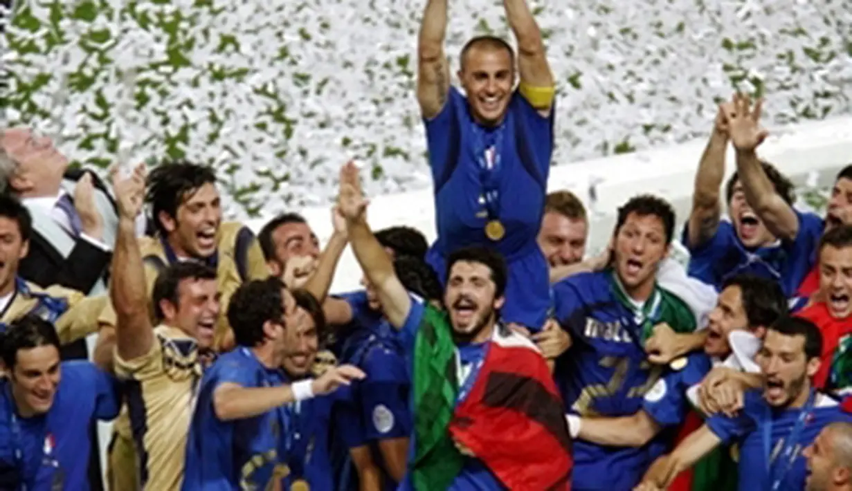 Italia dan Cannavaro Juara Piala Dunia