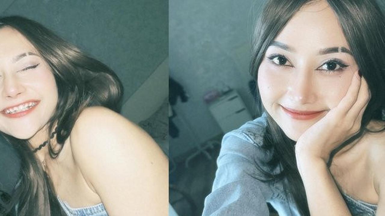 Bikin Pangling, Riyuka Bunga Tampil Cantik Pakai Riasan dengan Hidungnya yang Curi Perhatian