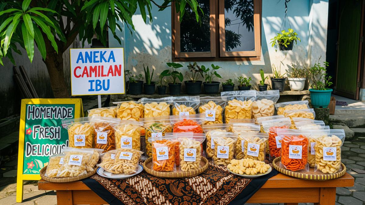 7 Peluang Usaha Makanan Ringan Modal Kecil untuk Ibu Rumah Tangga di Desa, Dijamin Untung