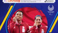 Infografis Hary Susanto/ Leani Ratri Oktila Raih Medali Emas Kedua Paralimpiade Tokyo 2020. (Liputan6.com/Abdillah)