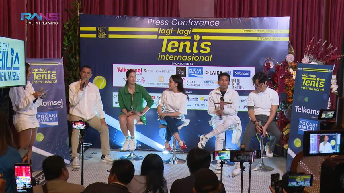 Lagi-Lagi Tenis Internasional 2025, Siapa Artis Korea yang Bakal Jadi Lawan Selebriti Indonesia?