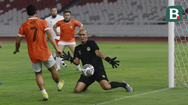 Foto: Mengintip Ragam Acara di Perayaan Hari Jadi PSSI ke-92 di SUGBK, Ada Legenda hingga Laga Selebriti FC