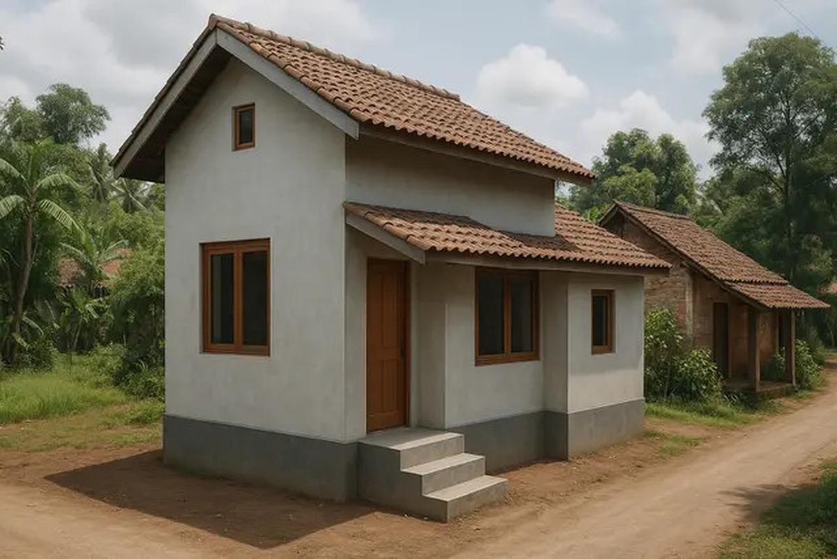 14 Gambar Rumah Sederhana Ukuran 6x9 di Kampung, Cocok untuk Hunian Nyaman dan Hemat Biaya