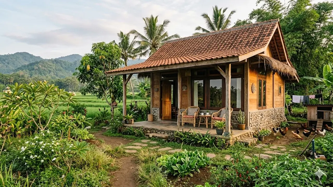 Desain Rumah yang Cocok dengan Lingkungan Pedesaan