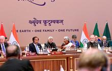 Jokowi Sampaikan Pesan Damai dan Bicara Pandemic Fund di KTT G20 India