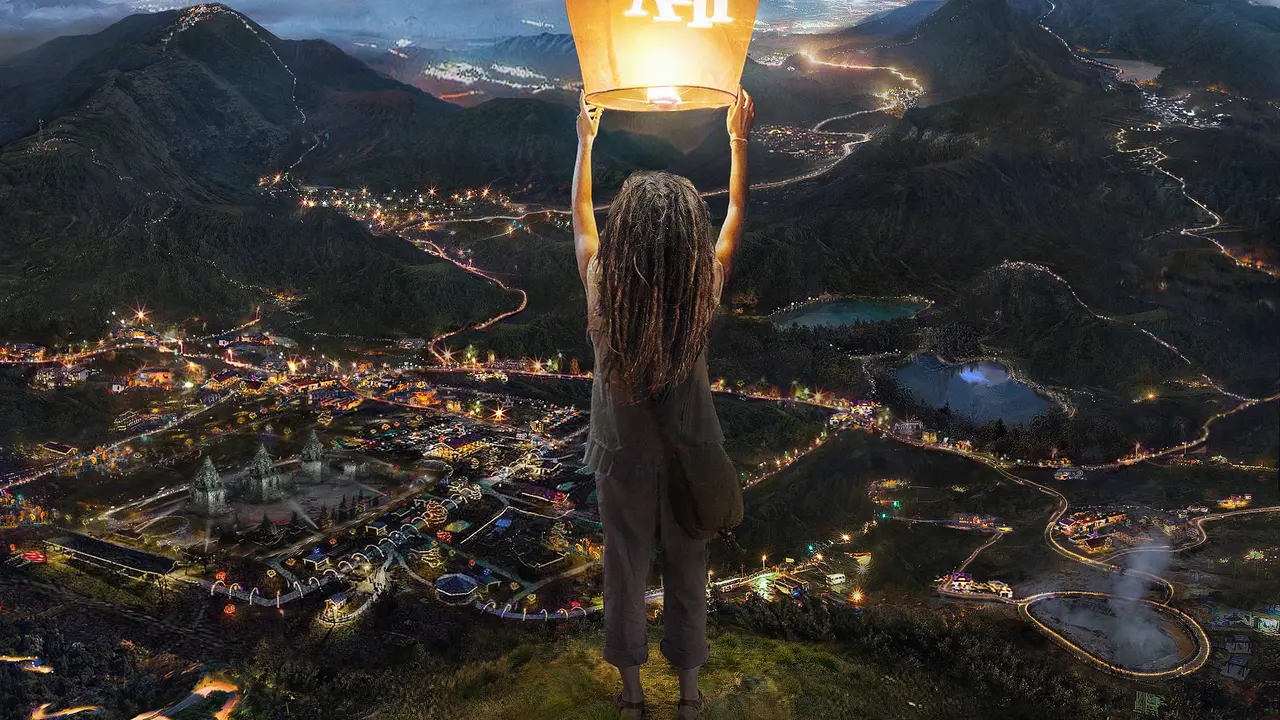 Poster Dieng Culture Fastival (DCF) XIII 2022, 'Return of The Light'. (Foto: Liputan6.com/Alief Fauzi)