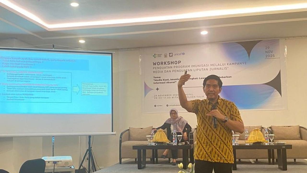 AJI Makassar-UNICEF Perkuat Peran Jurnalis dalam Imunisasi untuk Tangkal Hoaks