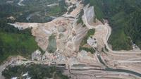 PT Brantas Abipraya (Persero) terus mengakselerasi pembangunan Bendungan Bulango Ulu di Kabupaten Bone Bolango, Provinsi Gorontalo (dok: humas)