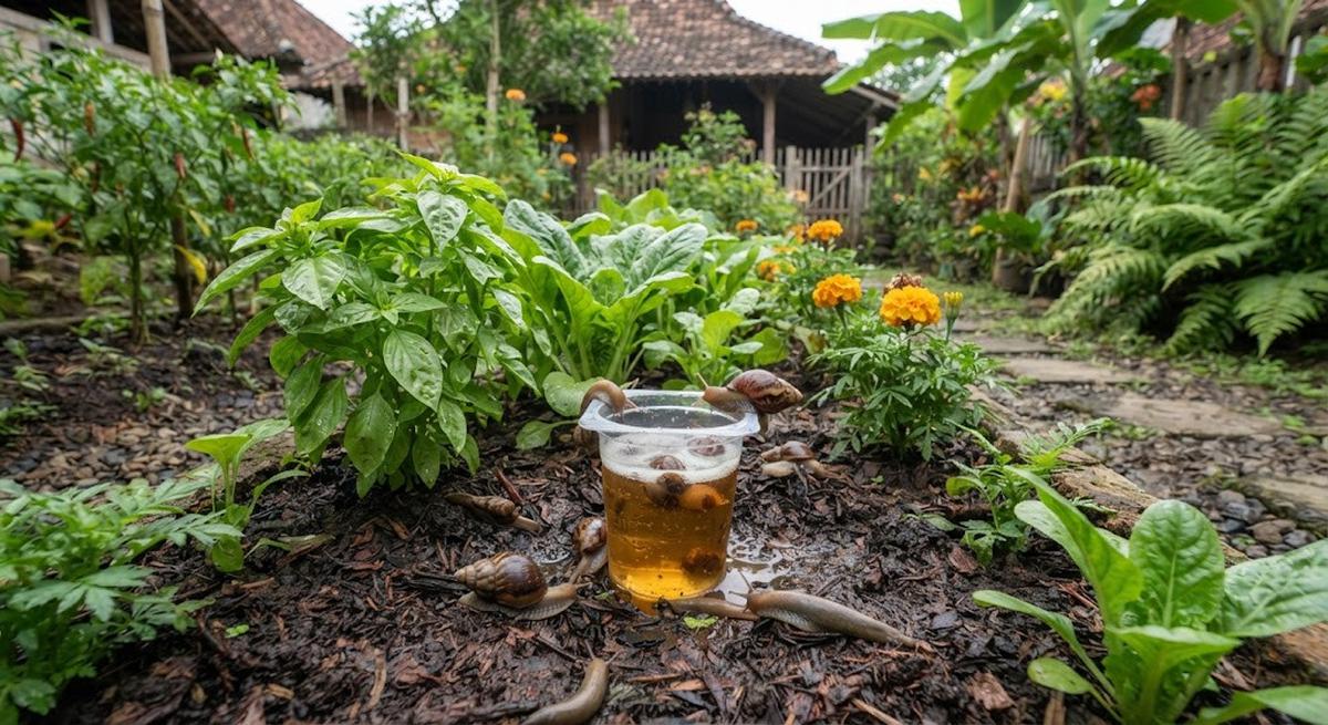 Cara Mengusir Bekicot di Pekarangan Rumah agar Tidak Merusak Tanaman