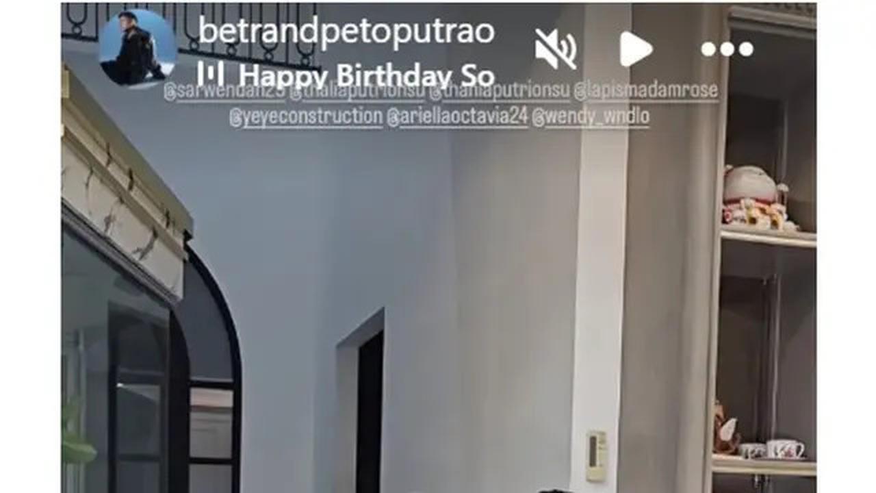 6 Potret Ultah Betrand Peto ke-20, Ruben Onsu dan Sarwendah Beri Kejutan Terpisah