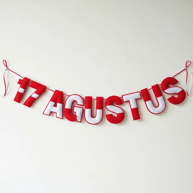 Dekorasi 17 Agustus (AI Generated)
