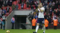 Harry Kane menjadi striker tersubur kalahkan Messi dan Ronaldo (AP Photo/Alastair Grant)