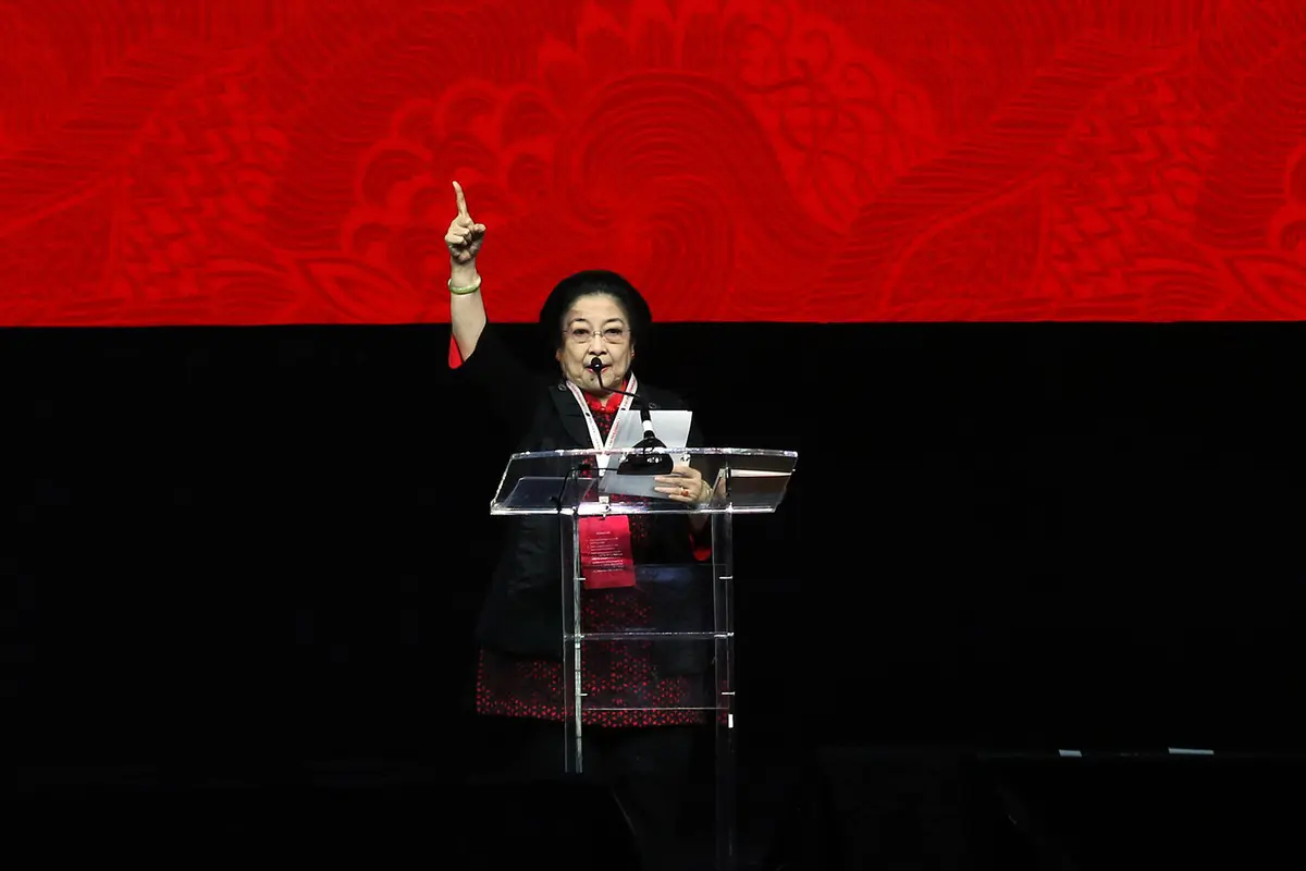 Jokowi - Ma'ruf Hadiri Pembukaan Rakernas PDIP