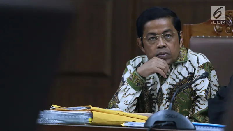 Sidang Suap PLTU Riau-1, Idrus Marham Simak Keterangan Saksi