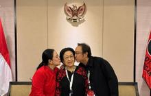 Momen Puan Unggah Foto Bareng Prananda Cium Megawati Jelang Kongres PDIP