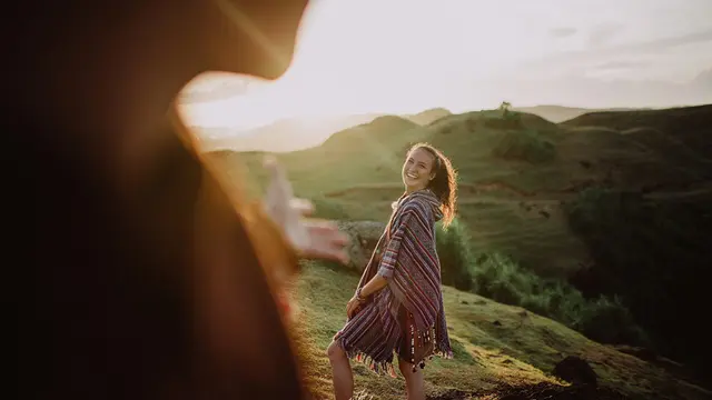 [Bintang] Nadine Chandrawinata dan Dimas Anggara