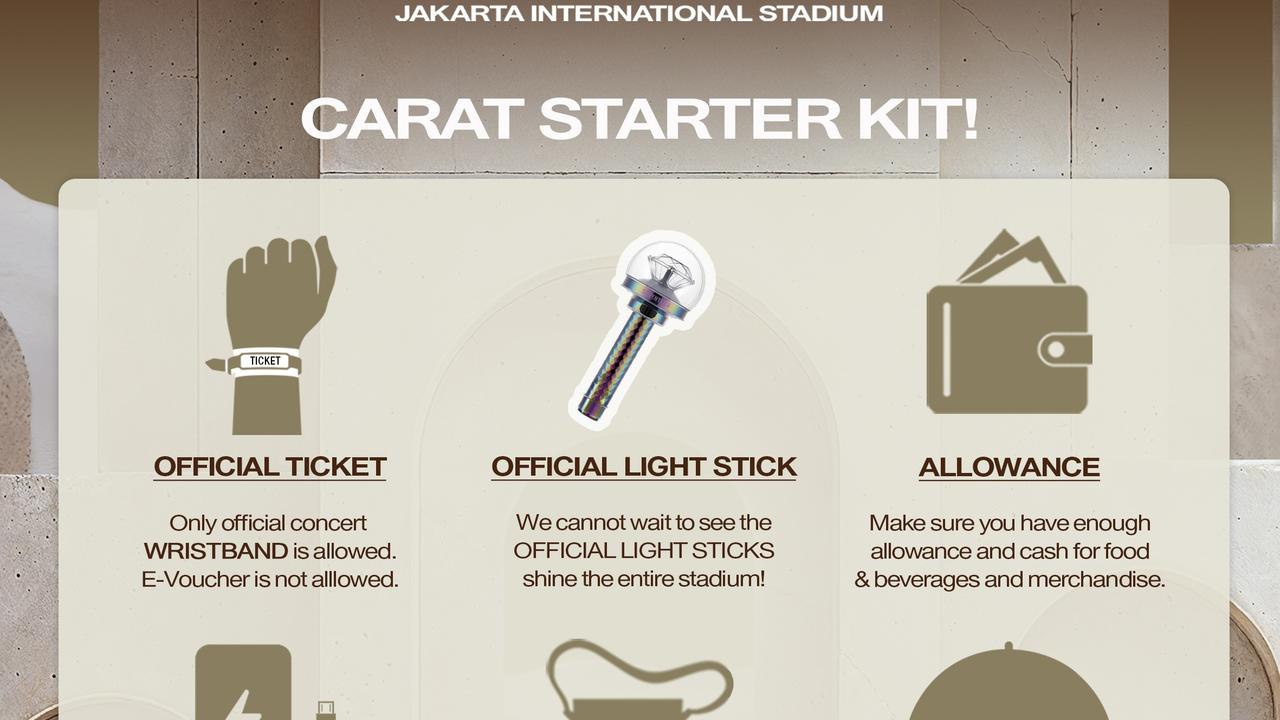 Persiapan Konser SEVENTEEN 'RIGHT HERE' IN Jakarta Day 2: Tiket, Starter Kit, dan Info Penting