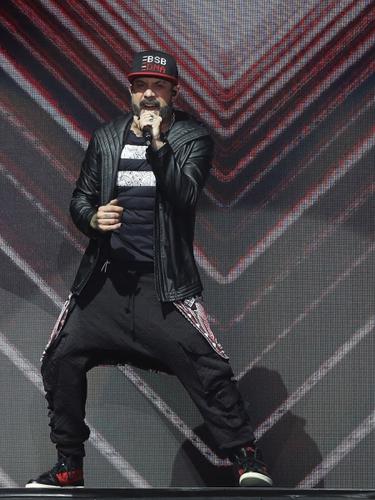 Konser Backstreet Boys di JIExpo Kemayoran, Jakarta, Sabtu (26/10/2019). (Bambang Ekoros Purnama)