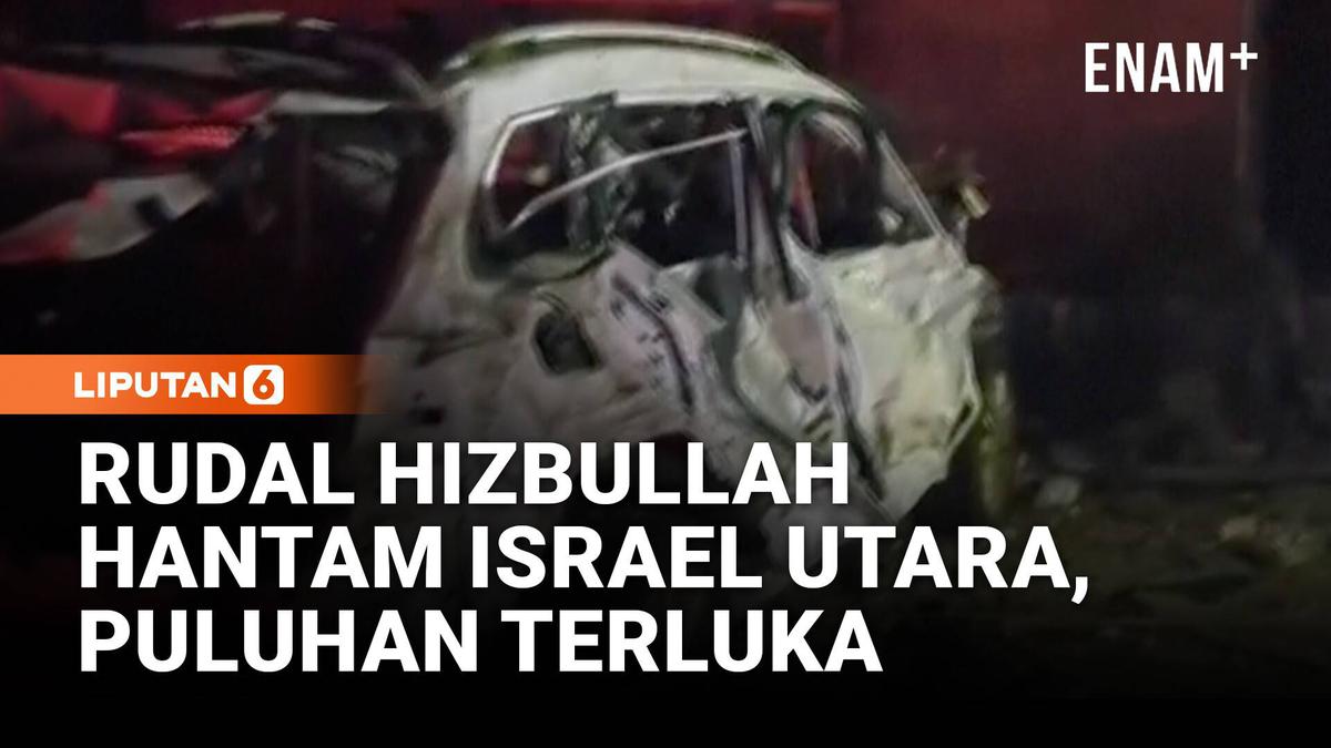 Rudal Hizbullah Hantam Kota Zarzir di Israel Utara, Sekitar 30 Orang Terluka