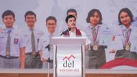 Wamenkes Dante mengatakan suatu saat nanti akan ada bapak-bapak BJ Habibie baru yang hadir melalui program Sekolah Garuda ini (Foto: Biro Komunikasi dan Informasi Publik Kemenkes RI / Abdul Magfur (ID)