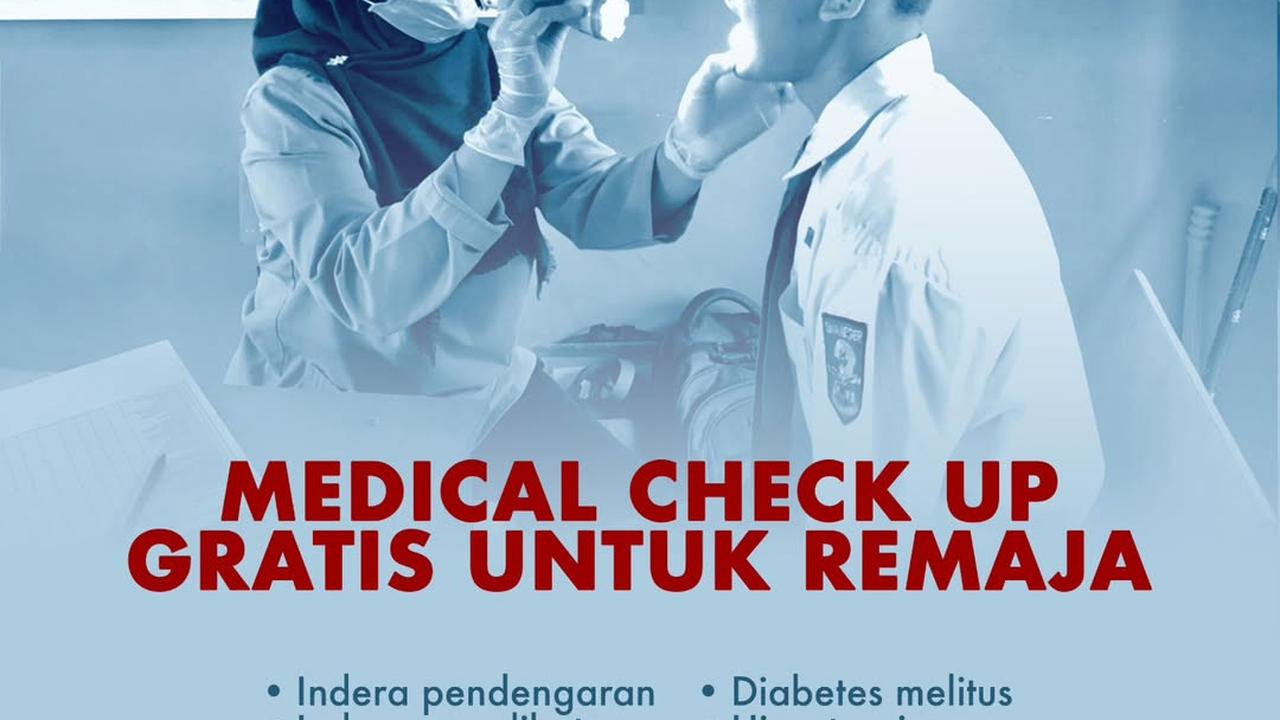 Kategori Medical Check Up Gratis dari Presiden Prabowo, Perhatikan Tiap Tes yang Diberikan