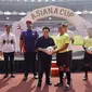 Ketum PSSI, Erick Thohir hadir pada acara pembukaan Asiana Cup 2023 di Stadion Gelora Bung Karno, Senayan, Jakarta, Kamis (26/10/2023). (dok PSSI)