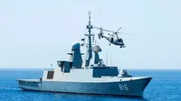 Ilustrasi kapal Arab Saudi, Kapal Royal Saudi Navy frigate Al Dammam 816 (Arab Business)