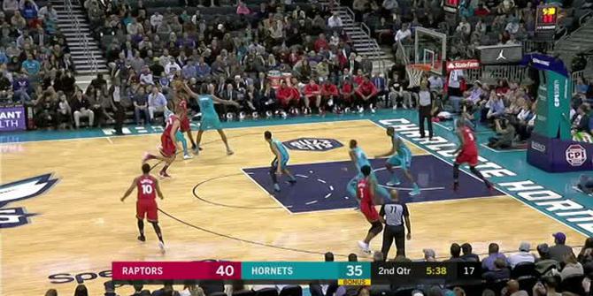 VIDEO : GAME RECAP NBA 2017-2018, Raptors 129 vs Hornets 111