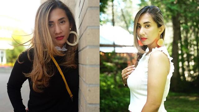 Gayanya pun terlihat modis, ia terlihat masih umur 20-an.