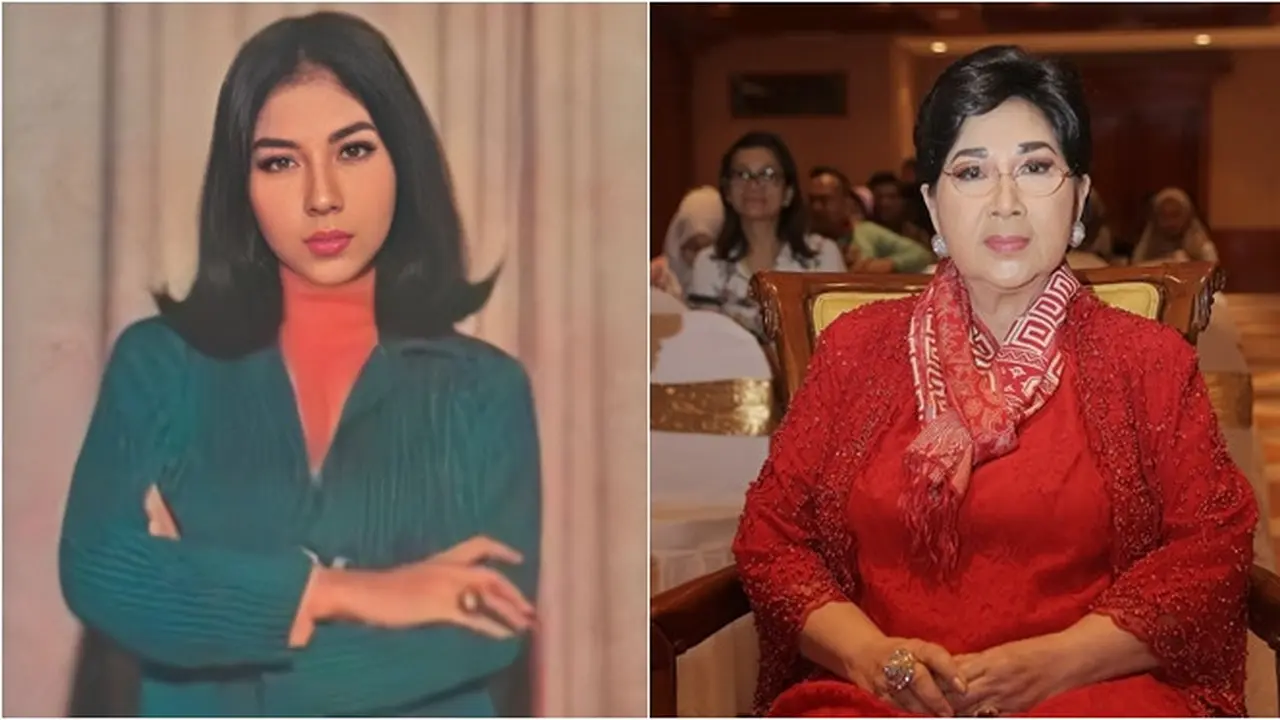 Potret masa muda Titiek Puspa