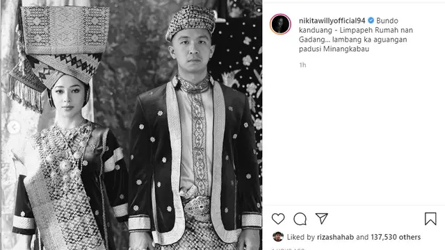 Nikita Willy (Foto: Instagram/@nikitawillyofficial94)