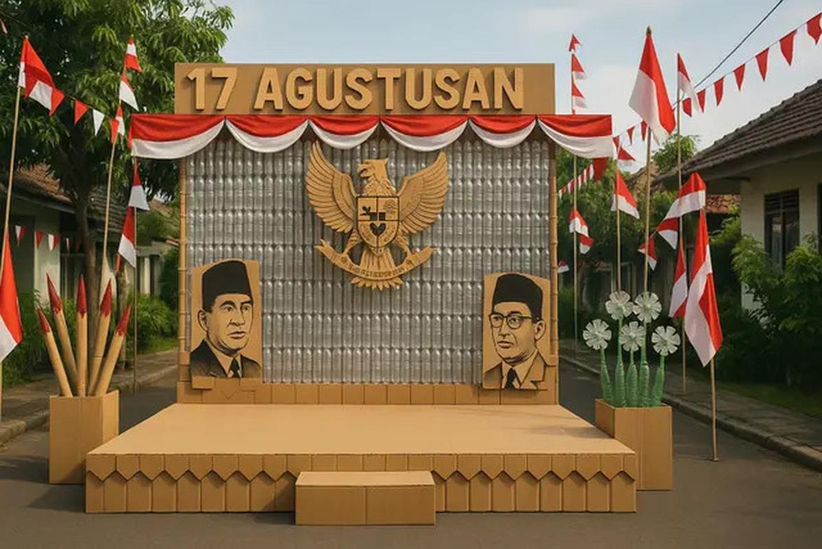 8 Dekorasi Panggung 17 Agustus Simple Elegan untuk Acara di Desa hingga Perumahan