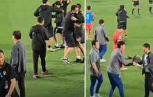 Kalahkan Negaranya Sendiri, Momen Shin Tae-yong Bersalaman dengan Pemain dan Ofisial Korea Selatan Ini Curi Perhatian