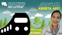 Yuk, ngobrol seputar Commuter Line dengan Humas KCJ Eva Chairunisa