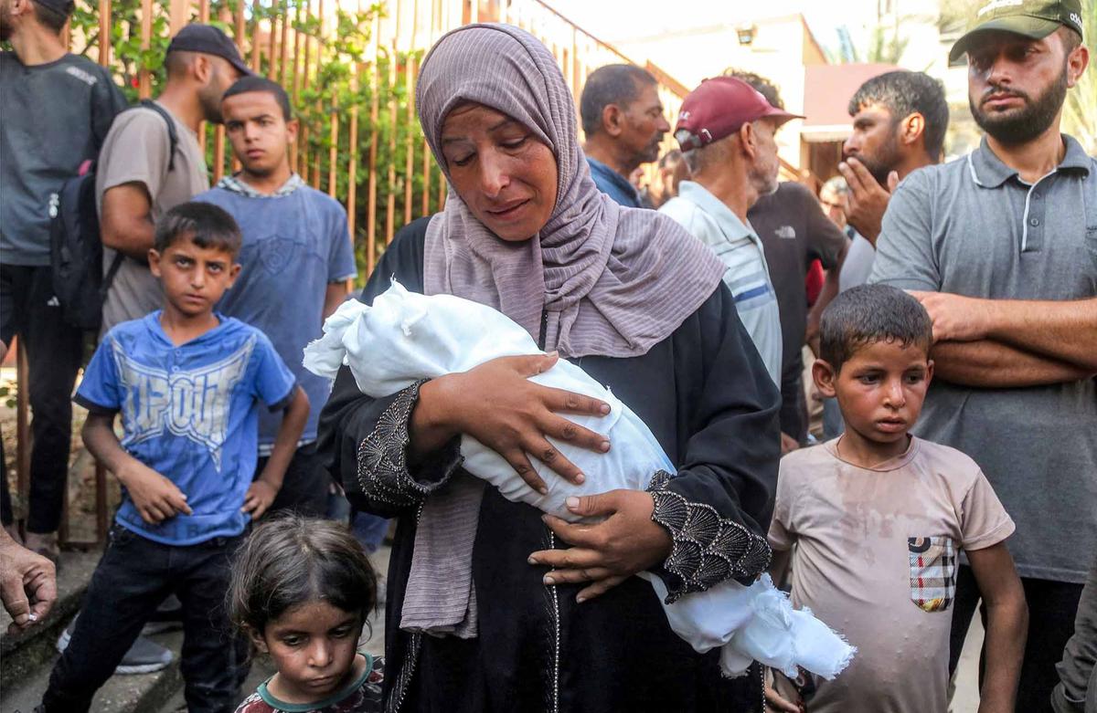 FOTO: Kelaparan Renggut Nyawa 21 Anak-Anak Gaza dalam 72 Jam Terakhir