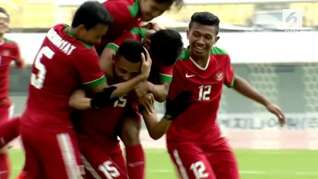 Timnas Indonesia U-19 memantapkan posisi di puncak klasemen sementara Grup F kualifikasi Piala Asia U-19 2018.