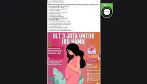 Kumpulan Hoaks Bansos Ibu Hamil Beredar di Medsos, Simak Daftar dan Faktanya