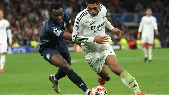 Liga Champions 2024/2025: Menjamu Salzburg, Real Madrid Berpesta Gol