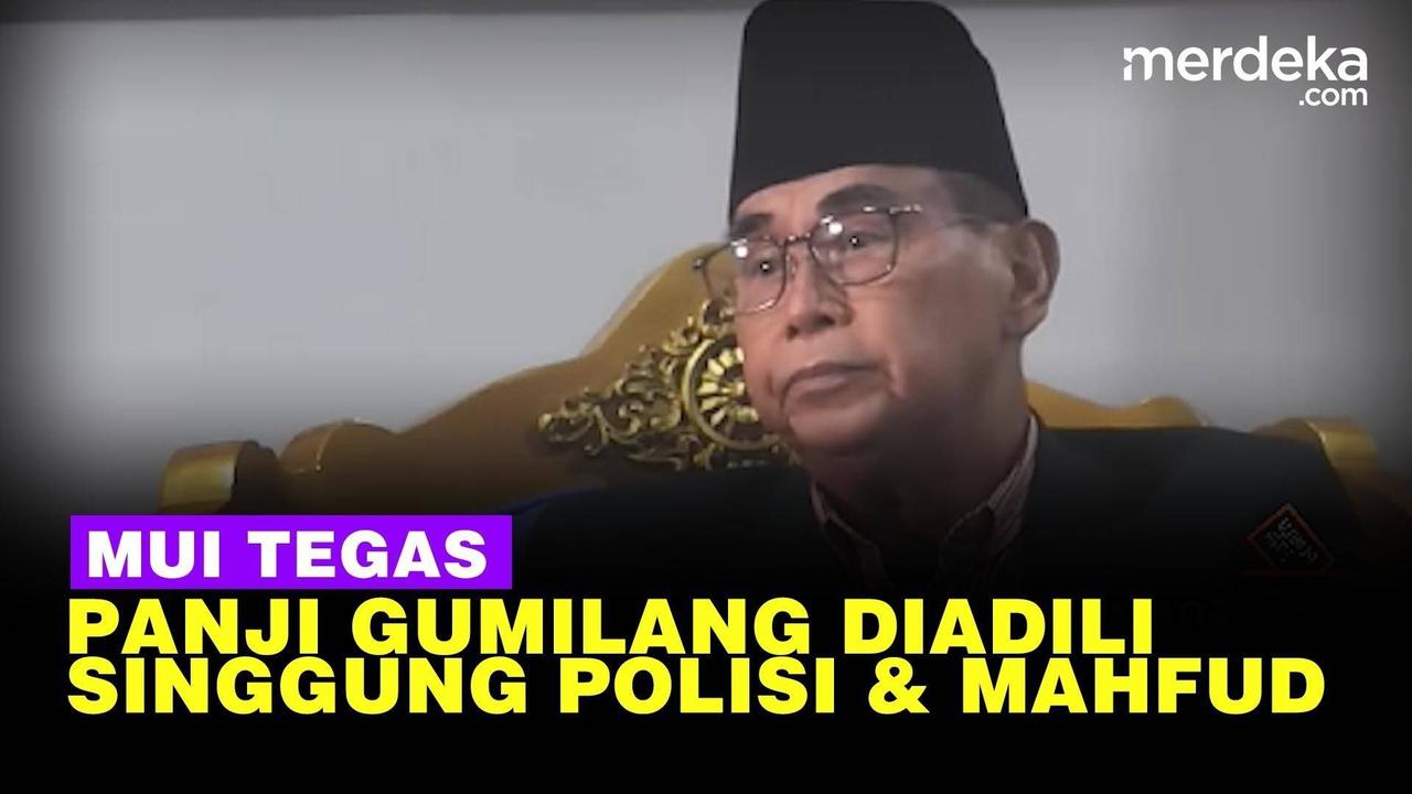 VIDEO: MUI Dorong Panji Gumilang Dibawa ke Pengadilan, Singgung Polisi dan Mahfud