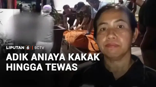 Diduga Dipicu Orang Tua Pilih Kasih, Adik Tega Bunuh Kakak
