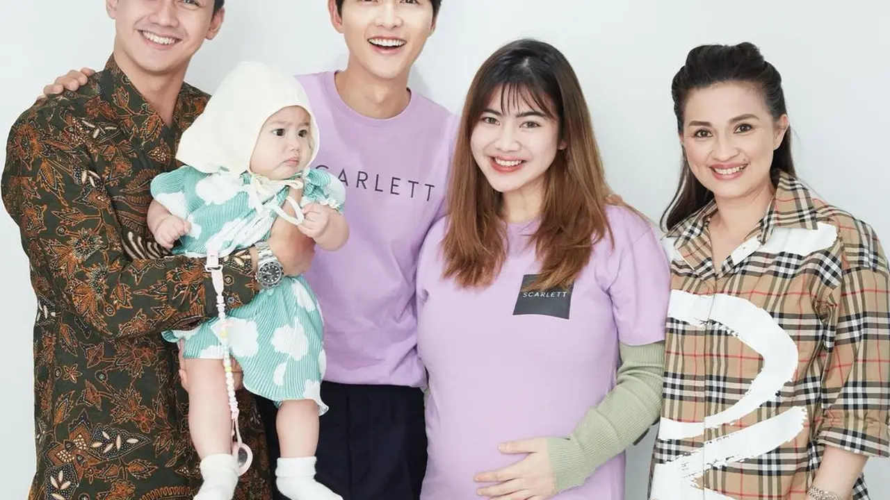 Felicya Angelista Ketemu Song Joong Ki. (Instagram/ felicyangelista_)
