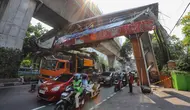 Pengakuan Sopir Truk Usai Tabrak JPO Tendean