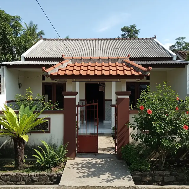 9 Model Gerbang Rumah Type 36 di Kampung, Tampilan Depan Makin Apik