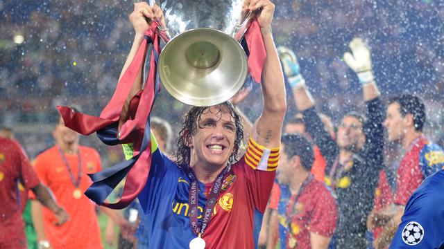Mantan kapten Barcelona, Carles Puyol.