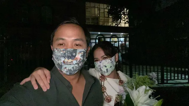 Anniversary Ke-3, Ini 6 Potret Caca Tengker dan Suami Keliling Jakarta Tengah Malam