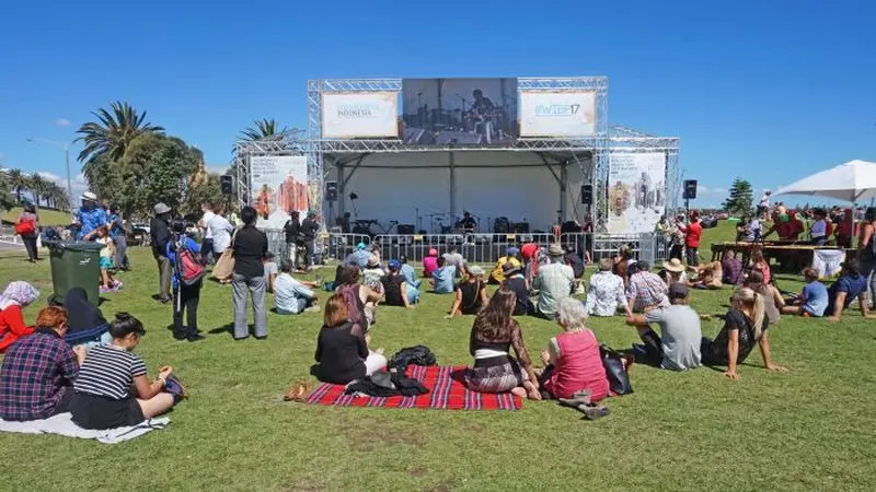 Beach Fest 2017, Festival Kebudayaan RI di Melbourne, Australia. (Australia Plus/Erwin Renaldi)