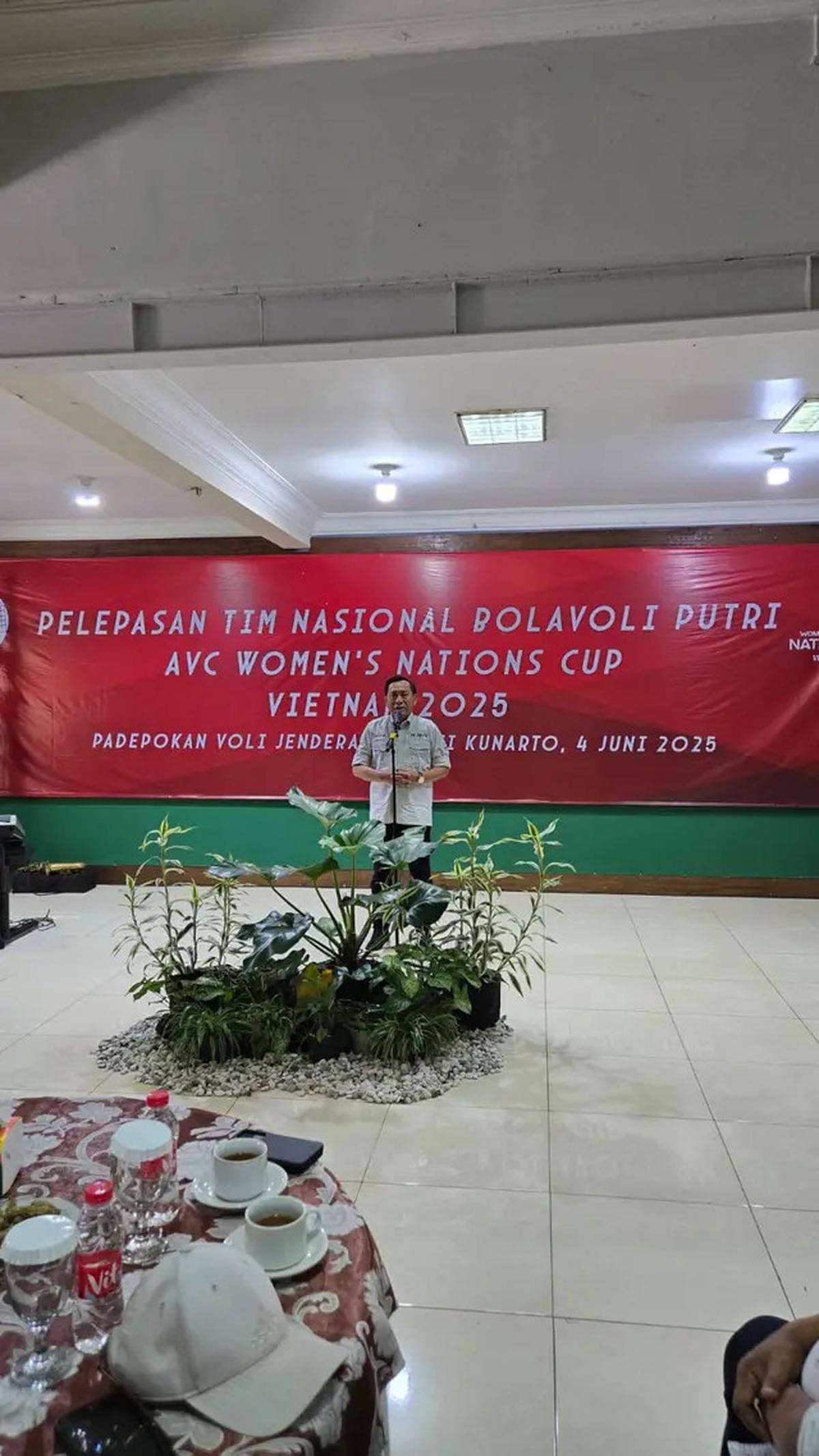 Bukan Sekadar Tanding, Timnas Voli Putri Indonesia Diminta Bidik Prestasi Terbaik di AVC Nations Cup 2025