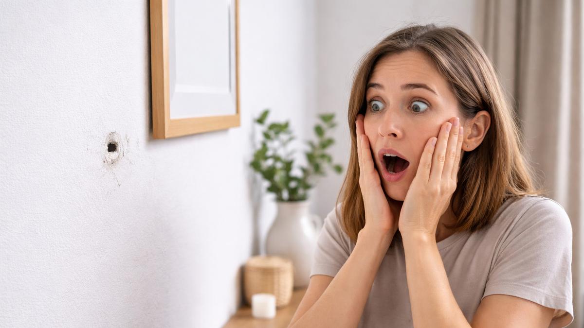 Cara Menambal Dinding Berlubang karena Paku Tanpa Panggil Tukang, Beli Pasta Instan